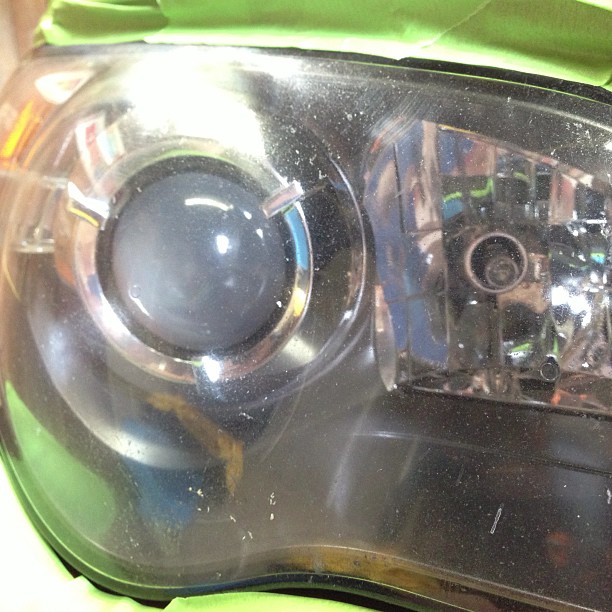 Subaru Headlight Restoration